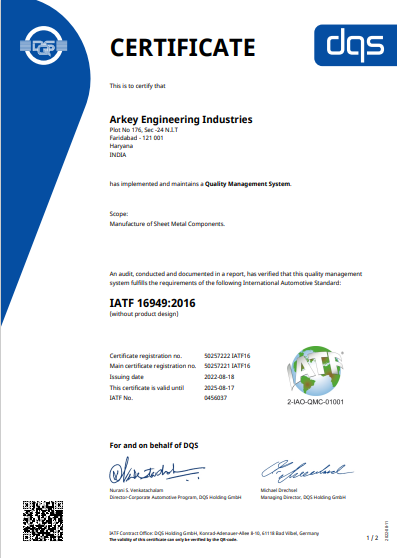 Certificate 1